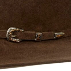 Jw Brooks Custom Hats Saddle 8.5oz Work Horse 5in. Brim Felt Cowboy Hat 11 Jw Brooks Custom Hats Saddle 8.5oz Work Horse 5in. Brim Felt Cowboy Hat -Western Denim Gear Store JWB 100X8.5SADDLE5 2