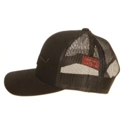 Kimes Ranch Apparel Black Weekly Trucker Cap -Western Denim Gear Store KR WEEKLY BLK 2