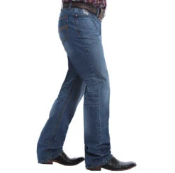 Cinch Men's Medium Wash White Label Jeans -Western Denim Gear Store MB92834040 21