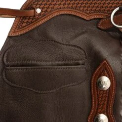 NRS Day Worker Dark Brown Chink -Western Denim Gear Store NRS BWCDBN 2