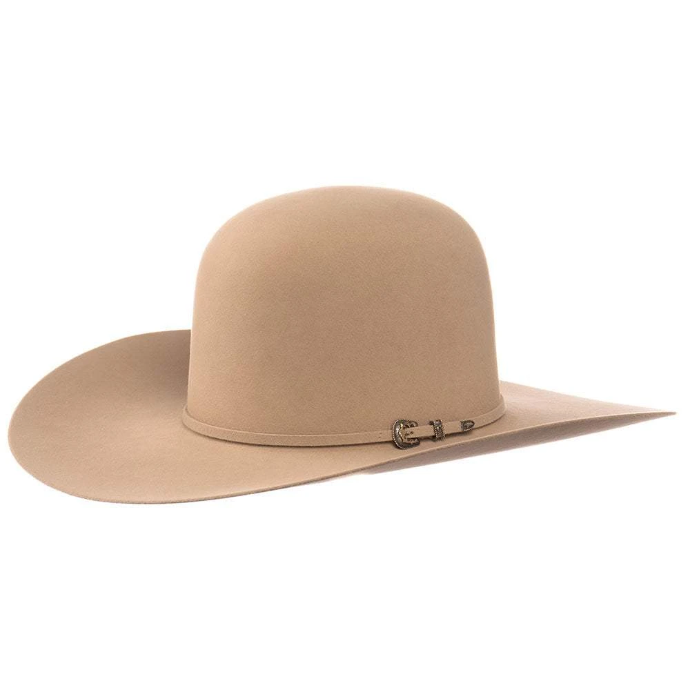 Rodeo King 30X Buckskin Hat 4 1/4in. Brim Open Crown Felt Cowboy Hat 4 Rodeo King 30X Buckskin Hat 4 1/4in. Brim Open Crown Felt Cowboy Hat - Image 2