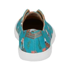 Reba By Justin Women's Alice Turquoise Slip On -Western Denim Gear Store RML065 3