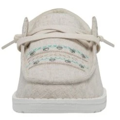 Heydude Women`s Hey Dude Wendy Annex Rodeo Beige Casual -Western Denim Gear Store SS22 W 122323414 WENDY ANNEX RODEO BEIGE LEFT 04