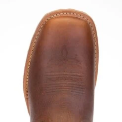 Justin Boot Company Mens H2O MARSHAL WHISKEY NEAT BROWN 11` BROWN TOP SOFT TOE SQ TOE -Western Denim Gear Store WK4201 5