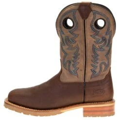 Justin Boot Company Men's Marshal Gun Barrel 11in. Grey H20 Soft Toe Work Boot -Western Denim Gear Store WK4205 2