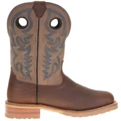Justin Boot Company Men's Marshal Gun Barrel 11in. Grey H20 Soft Toe Work Boot -Western Denim Gear Store WK4205 4