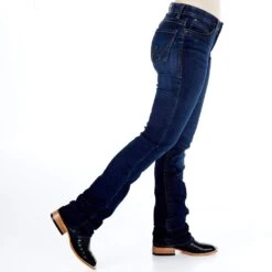 Wrangler Women's Willow Ulitimate Ridding Jean - Maggie 8 Wrangler Women's Willow Ulitimate Ridding Jean - Maggie -Western Denim Gear Store WRW60CM 2