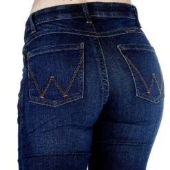 Wrangler Women's Willow Ulitimate Ridding Jean - Maggie 9 Wrangler Women's Willow Ulitimate Ridding Jean - Maggie -Western Denim Gear Store WRW60CM 4